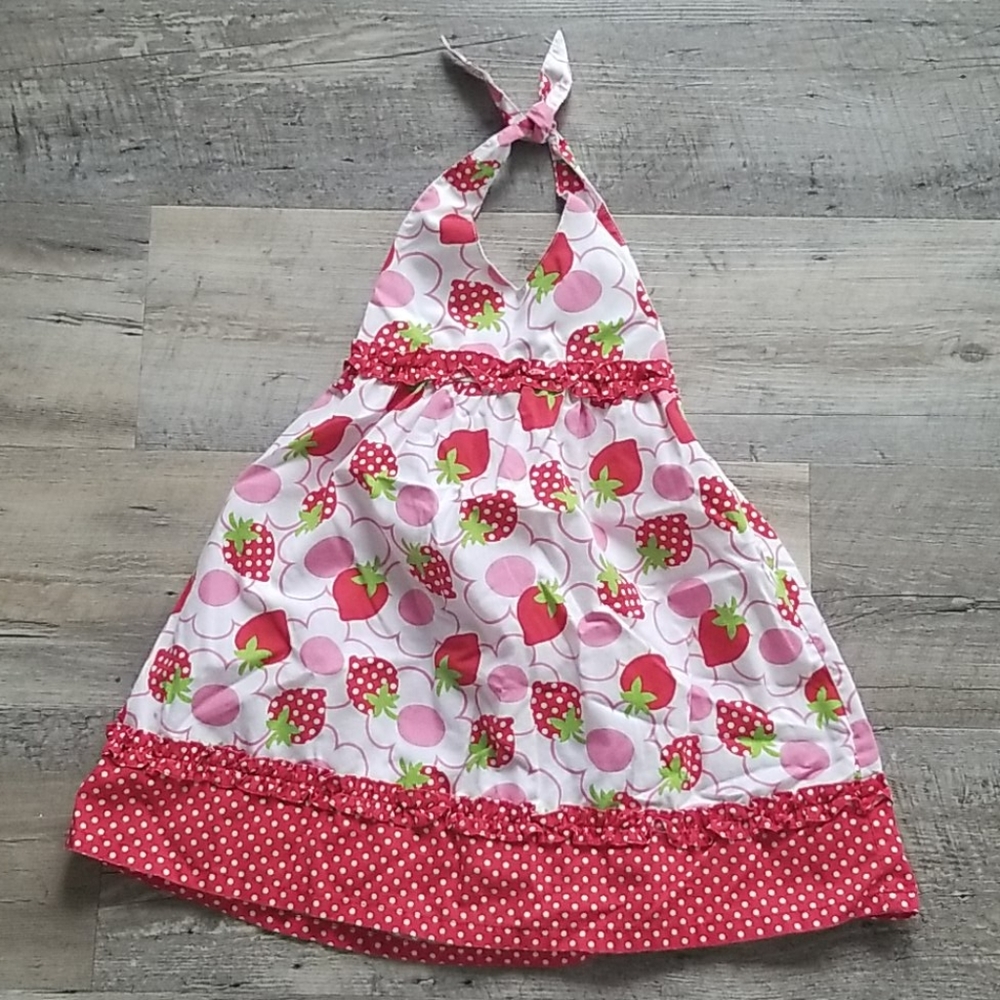 Strawberry Dress size 4T